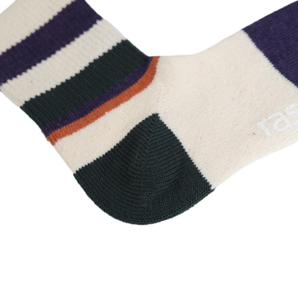 Rasox Multi Border Crew Socks