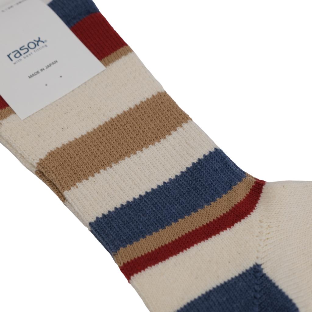 Rasox Multi Border Crew Socks