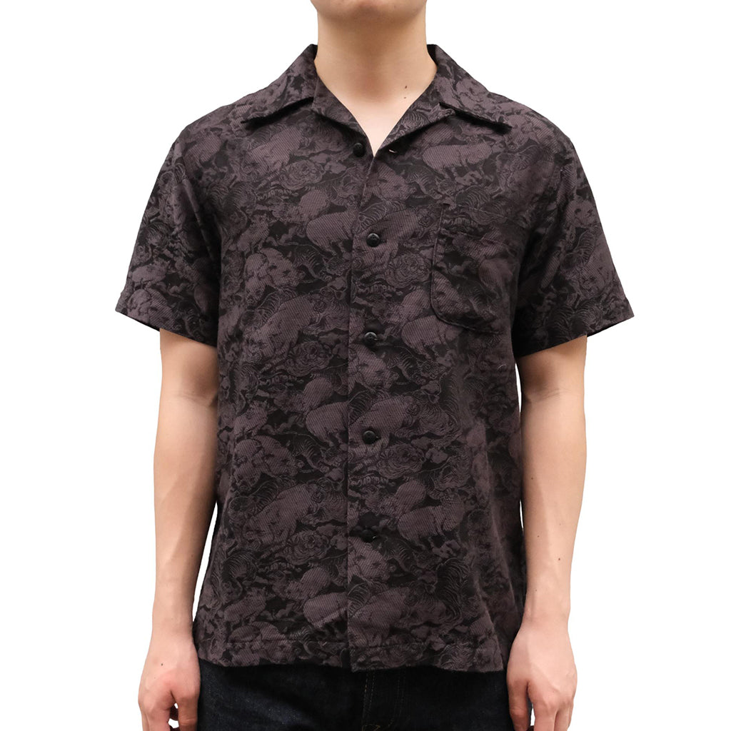 Studio D'Artisan "Kurozome" Aloha Shirt