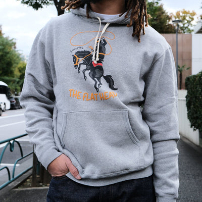The Flat Head "Cowboy" Heavyweight Loopwheel Hoodie