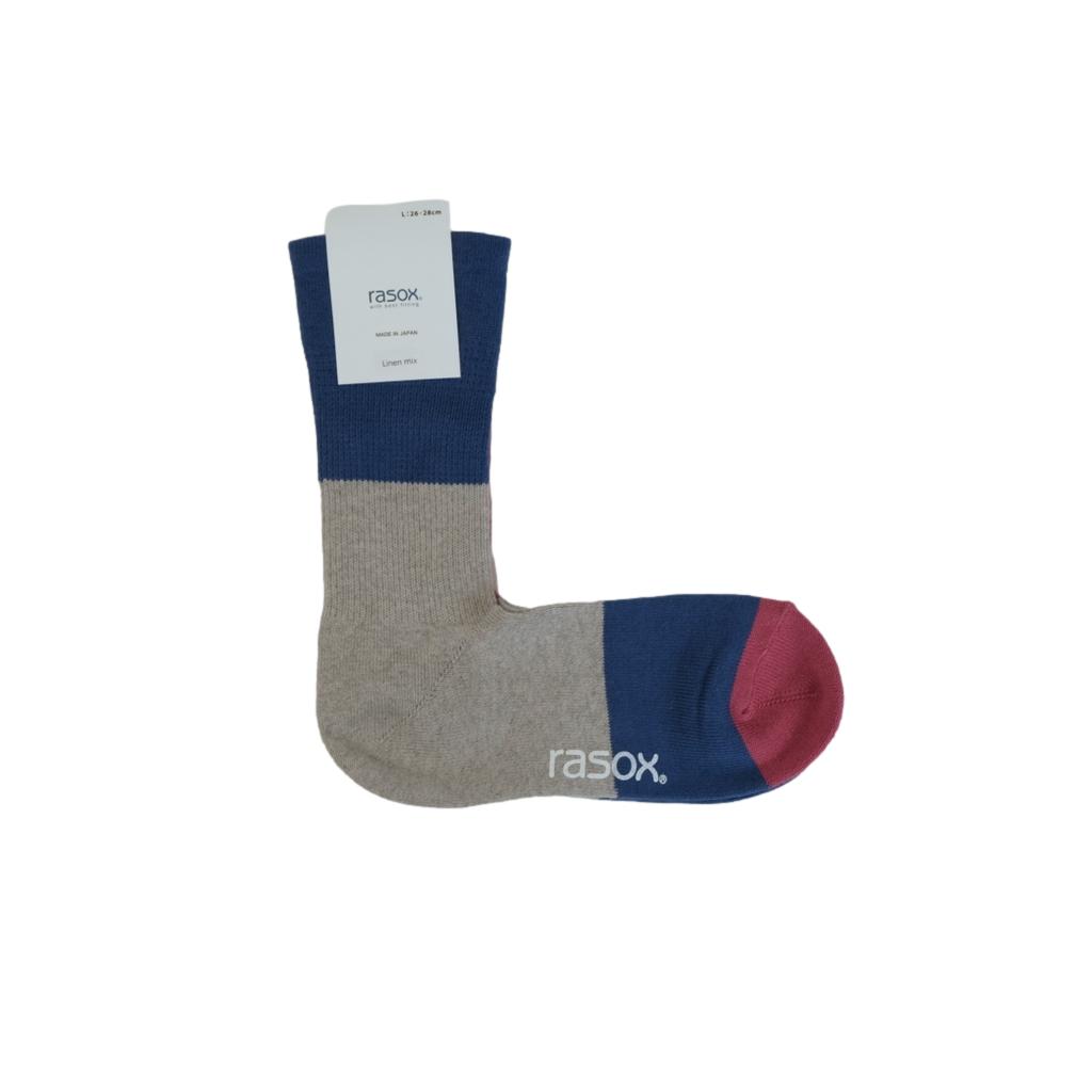 Rasox Cotton x Linen Crew Socks