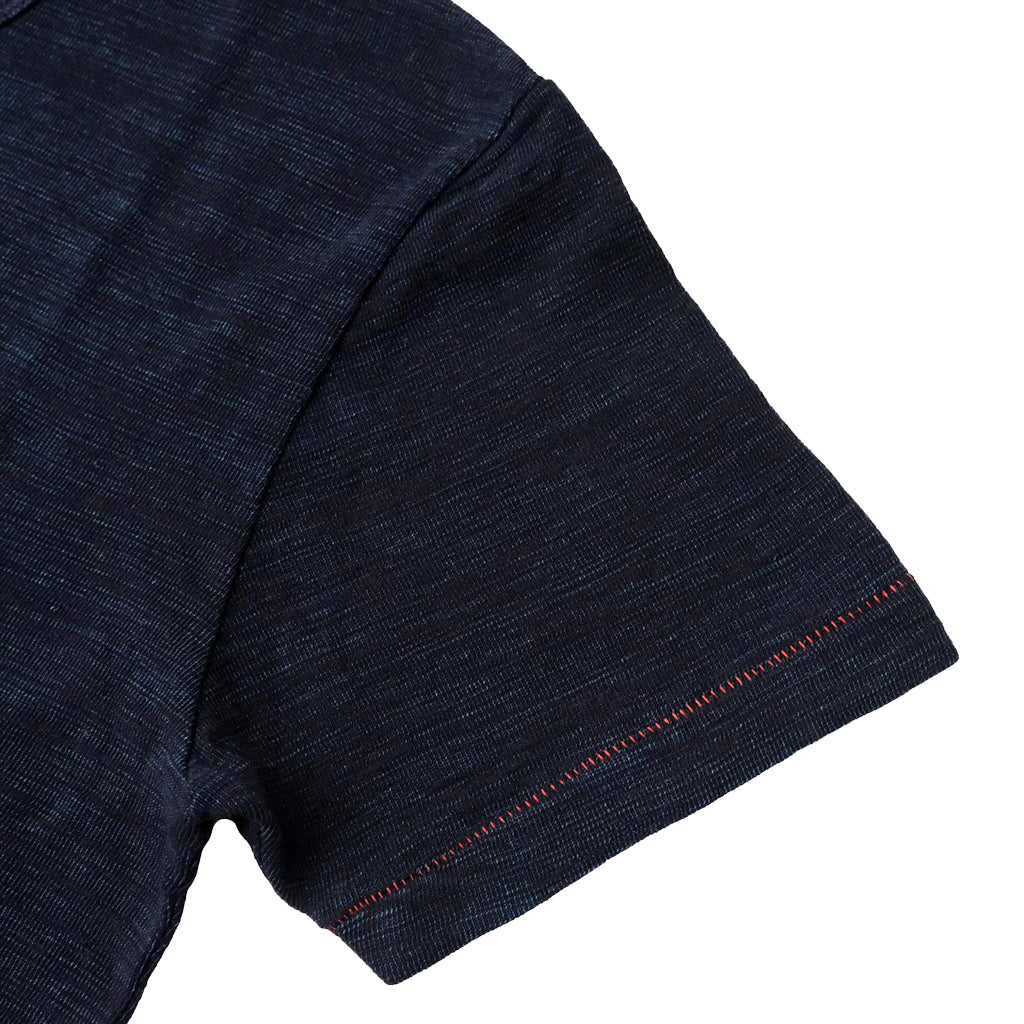 Pure Blue Japan Indigo Slub Pocket Tee - Okayama Denim