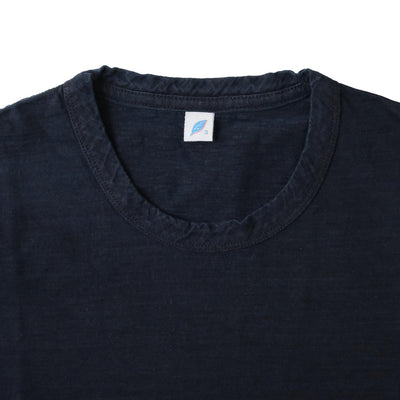 Pure Blue Japan Double Natural Indigo Dyed Tee