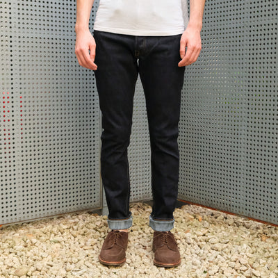 Pure Blue Japan 13oz. "Extra Slub" Stretch Selvedge Jeans (Relaxed Tapered)