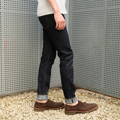 Pure Blue Japan 13oz. "Extra Slub" Stretch Selvedge Jeans (Relaxed Tapered)