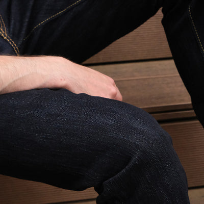 Pure Blue Japan 13oz. "Extra Slub" Stretch Selvedge Jeans (Relaxed Tapered)