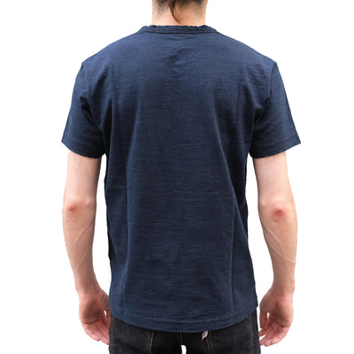 Pure Blue Japan Double Natural Indigo Dyed Tee