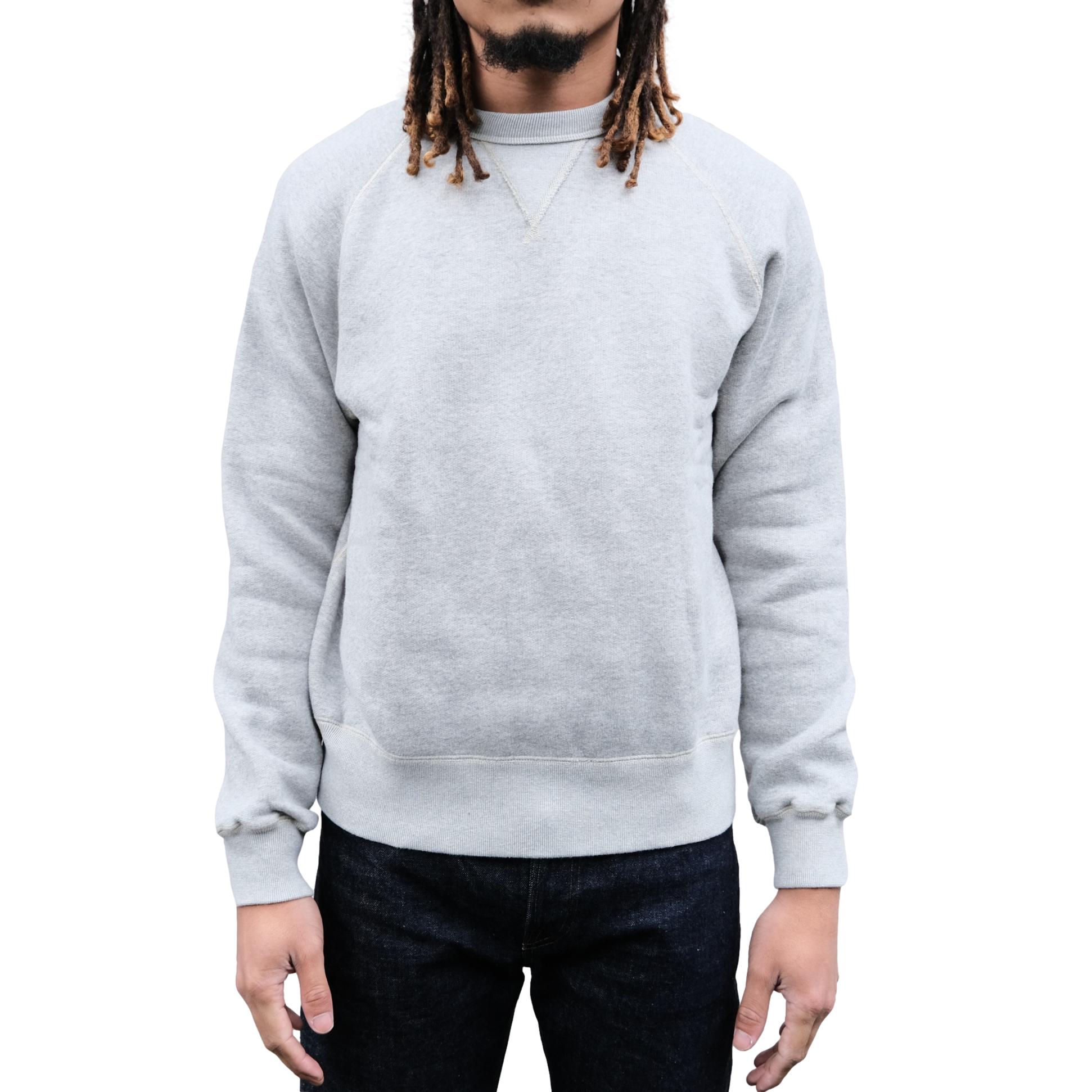 Loop & Weft Super Fluffy Knit Crewneck Sweatshirt (Gray)