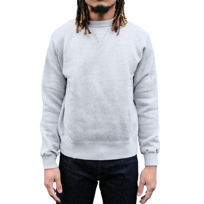 Loop & Weft Super Fluffy Knit Crewneck Sweatshirt (Gray)