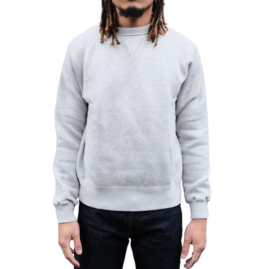 Loop & Weft Super Fluffy Knit Crewneck Sweatshirt (Gray)
