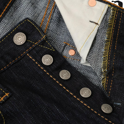 Pure Blue Japan 13oz. "Extra Slub" Stretch Selvedge Jeans (Relaxed Tapered)