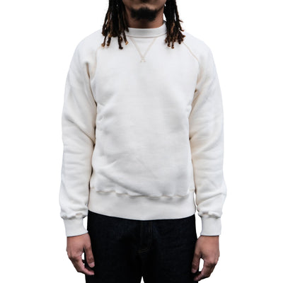 Loop & Weft Super Fluffy Knit Crewneck Sweatshirt (Ivory)