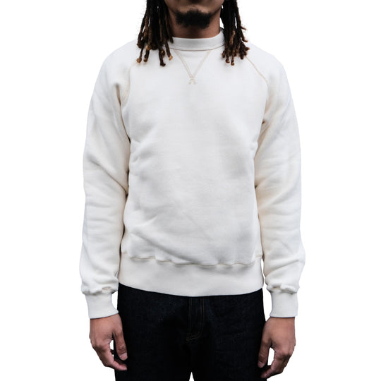 Loop & Weft Super Fluffy Knit Crewneck Sweatshirt (Ivory)