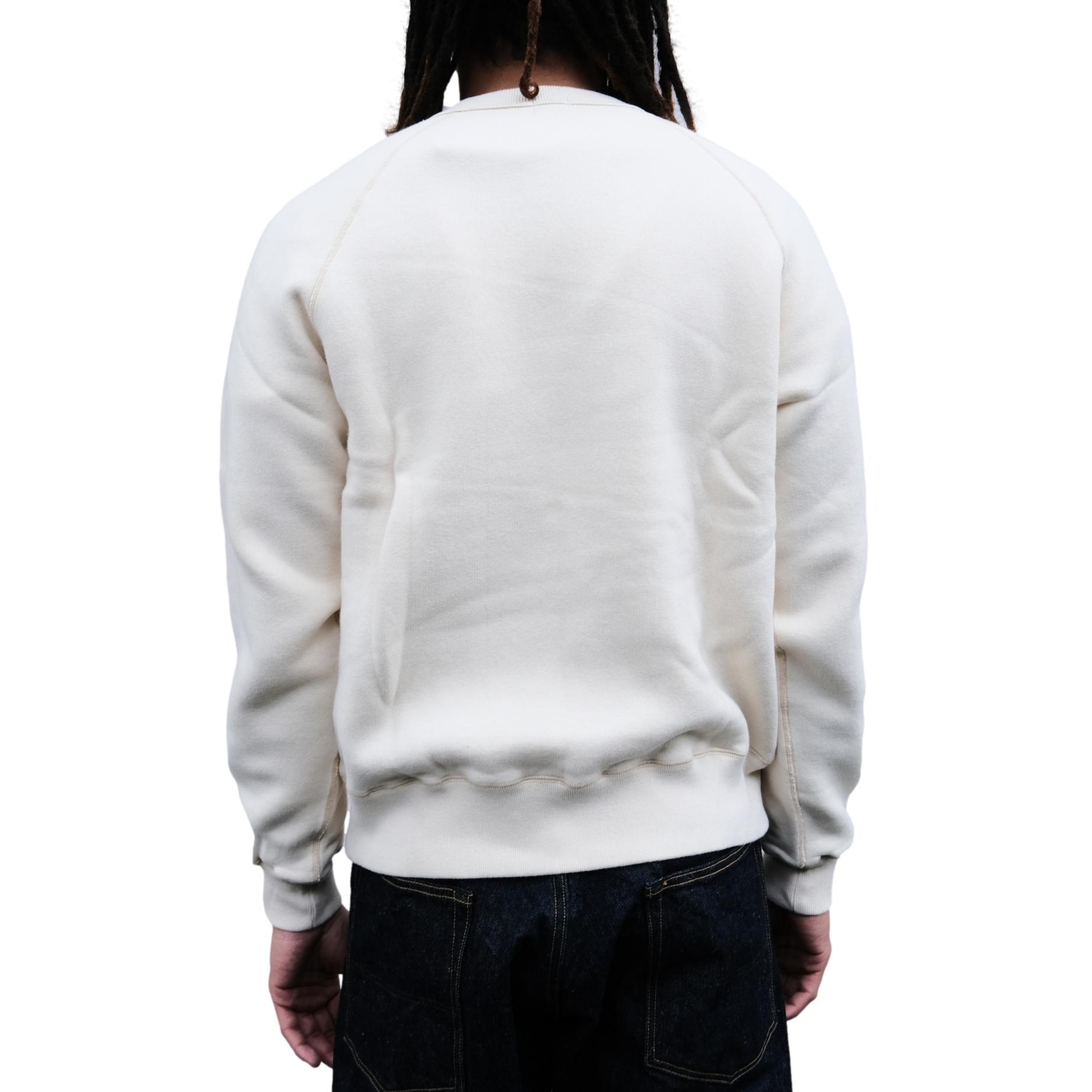Loop & Weft Super Fluffy Knit Crewneck Sweatshirt (Ivory)