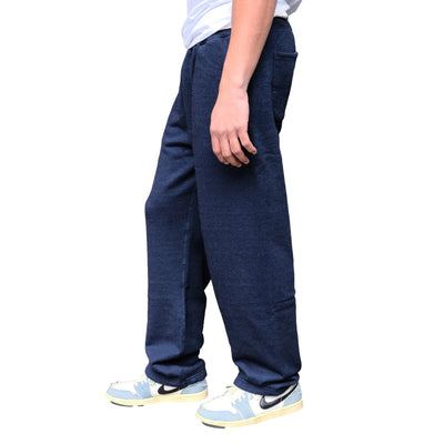 The Flat Head Indigo Dyed Heavyweight Sweatpants