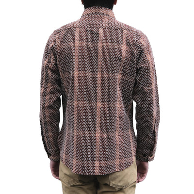Studio D'Artisan "Kakishibu Noragi Sashiko" Work Shirt