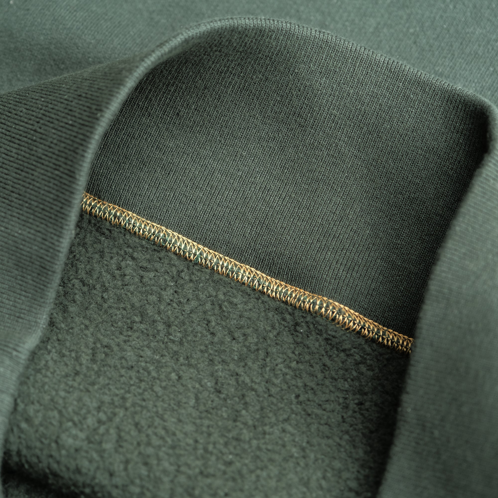 Loop & Weft Super Fluffy Knit Crewneck Sweatshirt (Green)