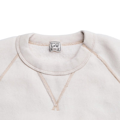 Loop & Weft Super Fluffy Knit Crewneck Sweatshirt (Ivory)