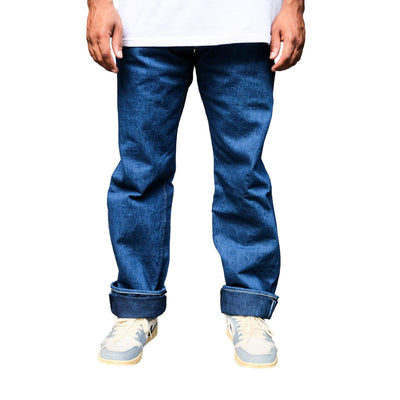 Samurai Jeans S3000XX15oz-SH "Seigaiha" Selvedge Jeans (Relax Straight)