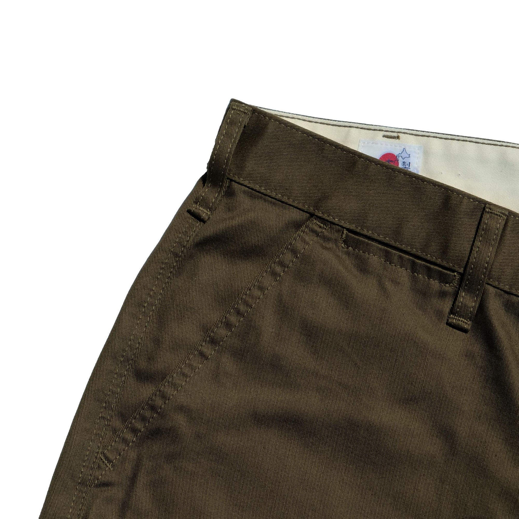 Big John Classic Chino Pants (Green) - Okayama Denim