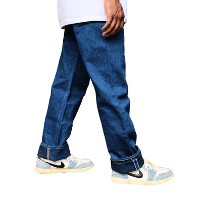 Samurai Jeans S3000XX15oz-SH "Seigaiha" Selvedge Jeans (Relax Straight)
