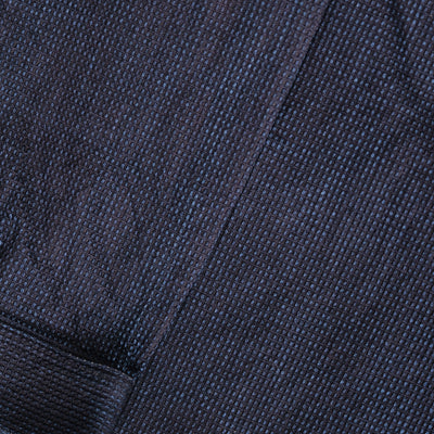 Omoto Denim 12oz. Indigo Cube Sashiko Chore Jacket