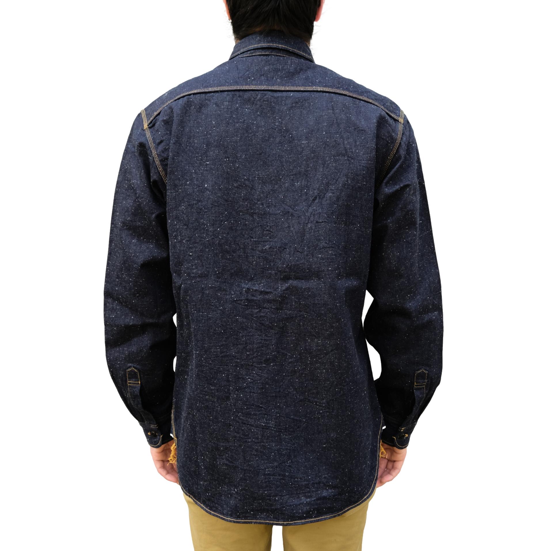 Big John 10oz. Nep Denim Selvedge Work Shirt - Okayama Denim