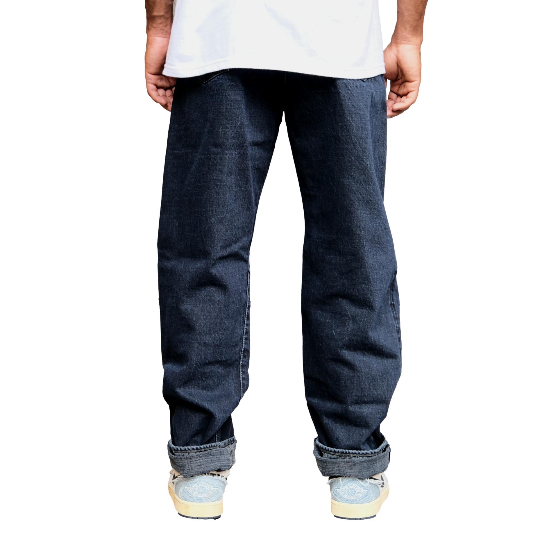 Omoto Denim 0815BCH 13.5oz. Sumi Overdyed Selvedge Jeans (Loose Straight)
