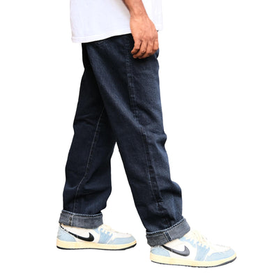 Omoto Denim 0815BCH 13.5oz. Sumi Overdyed Selvedge Jeans (Loose Straight)