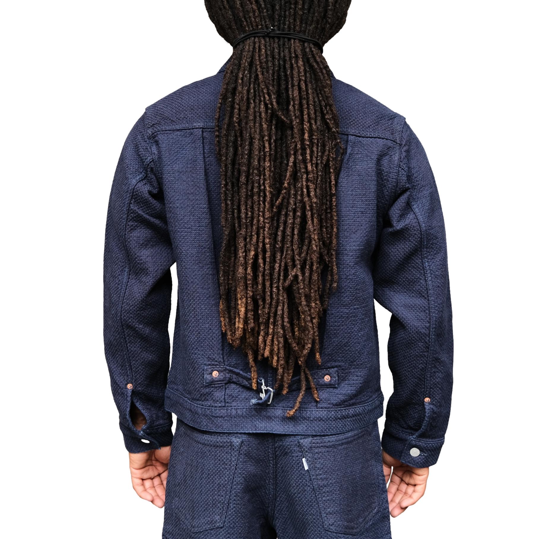 Omoto Denim 15oz. "Ori-Sashi" Sashiko Type 1 Jacket