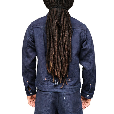 Omoto Denim 15oz. "Ori-Sashi" Sashiko Type 1 Jacket