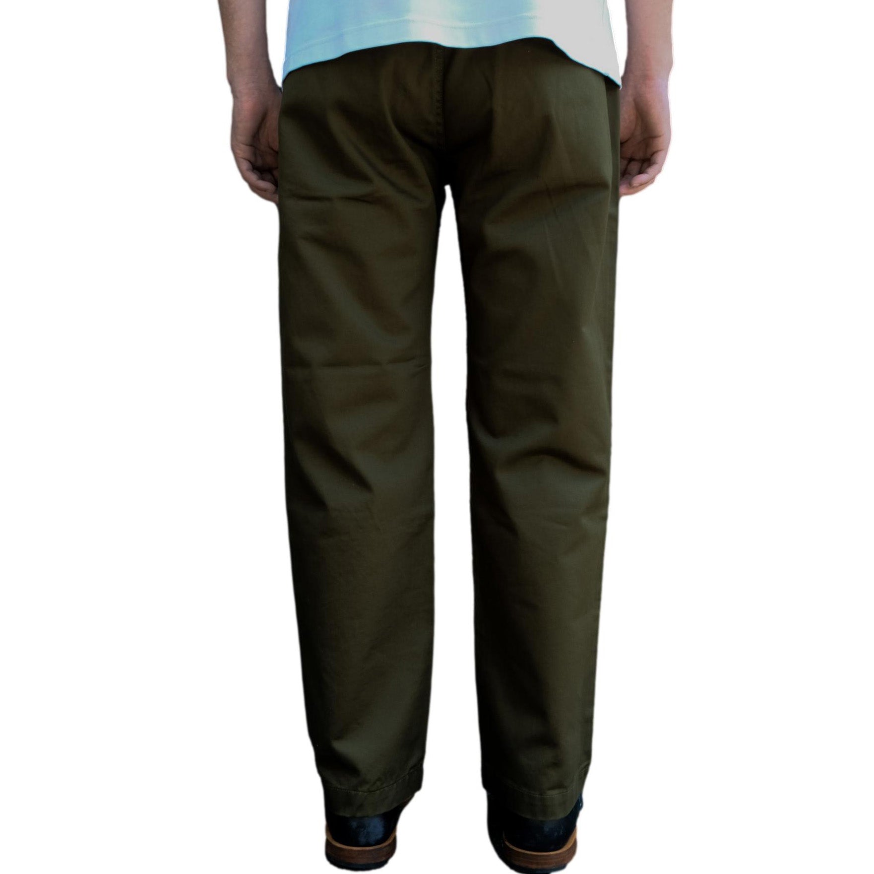 未使用 BIG JOHN CLASSIC TROUSER CHINO Big John Classic Chino Pants (Black) - Okayama Denim