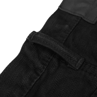 Pure Blue Japan 13oz. Black "Extra Slub" Stretch Selvedge Jeans (Relaxed Tapered)