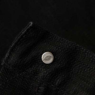 Pure Blue Japan 13oz. Black "Extra Slub" Stretch Selvedge Jeans (Relaxed Tapered)