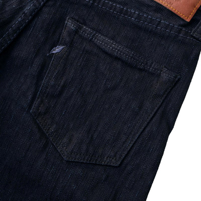 Pure Blue Japan 13oz. Double Indigo "Extra Slub" Stretch Selvedge Jeans (Relaxed Tapered)