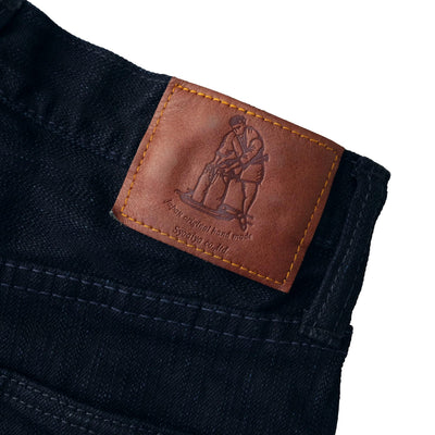 Pure Blue Japan 13oz. Double Indigo "Extra Slub" Stretch Selvedge Jeans (Relaxed Tapered)