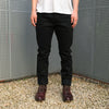 Pure Blue Japan 13oz. Black "Extra Slub" Stretch Selvedge Jeans (Relaxed Tapered)
