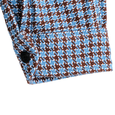 Samurai Jeans SIN25-02 "Cheese Indigo" Heavyweight Flannel Shirt