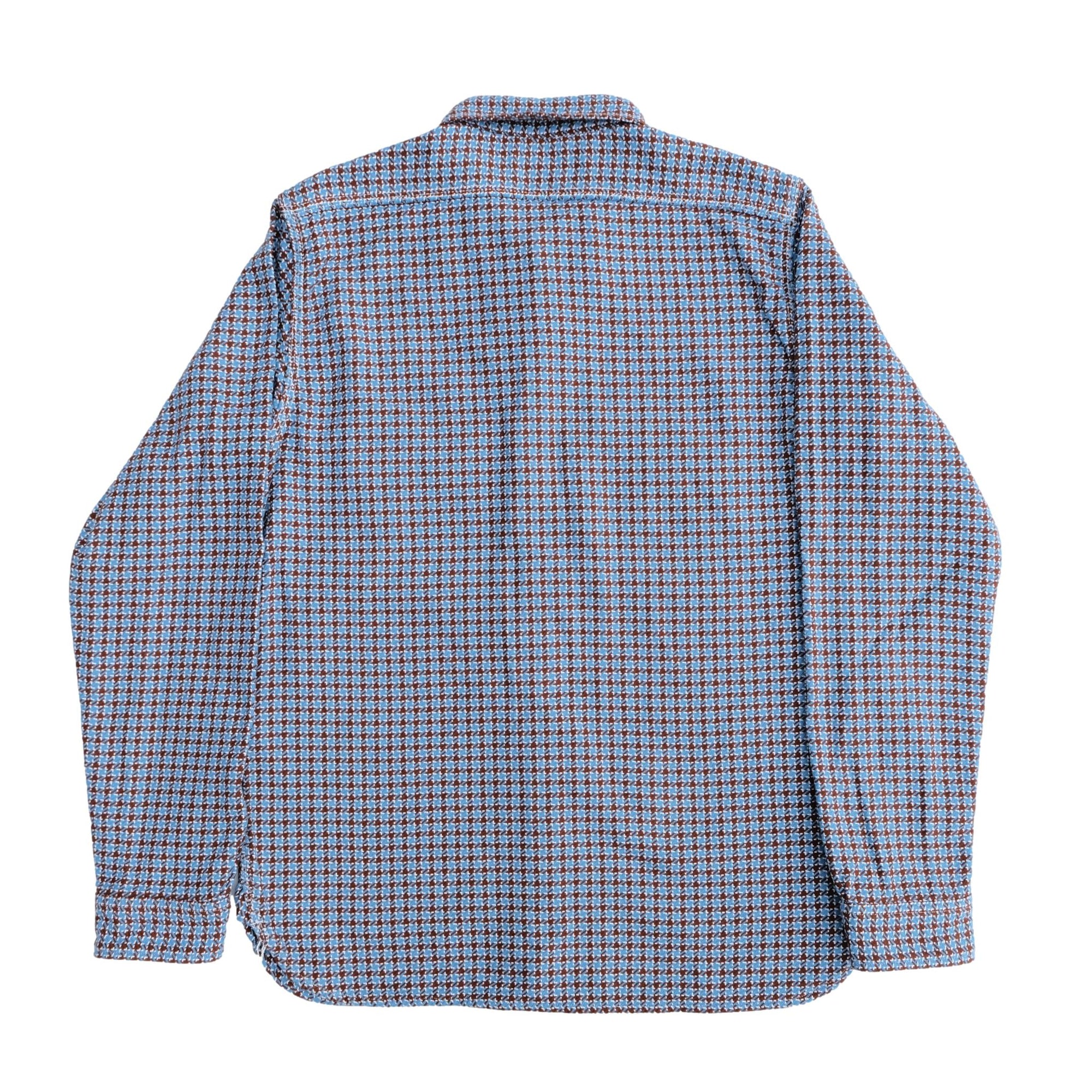 Samurai Jeans SIN25-02 "Cheese Indigo" Heavyweight Flannel Shirt