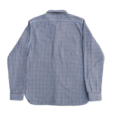 Samurai Jeans SIN25-02 "Cheese Indigo" Heavyweight Flannel Shirt