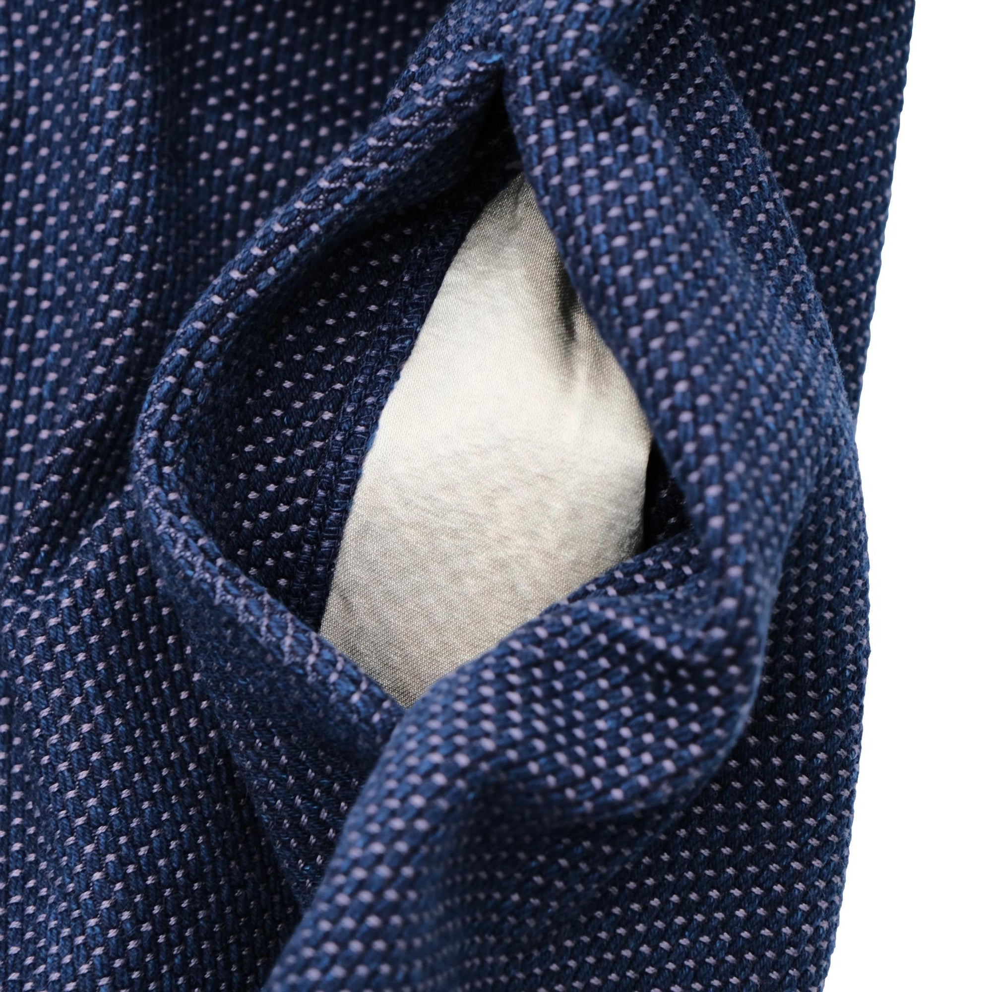 Okayama Denim 14.5oz. Heavyweight Indigo Selvedge Sashiko Haori Jacket