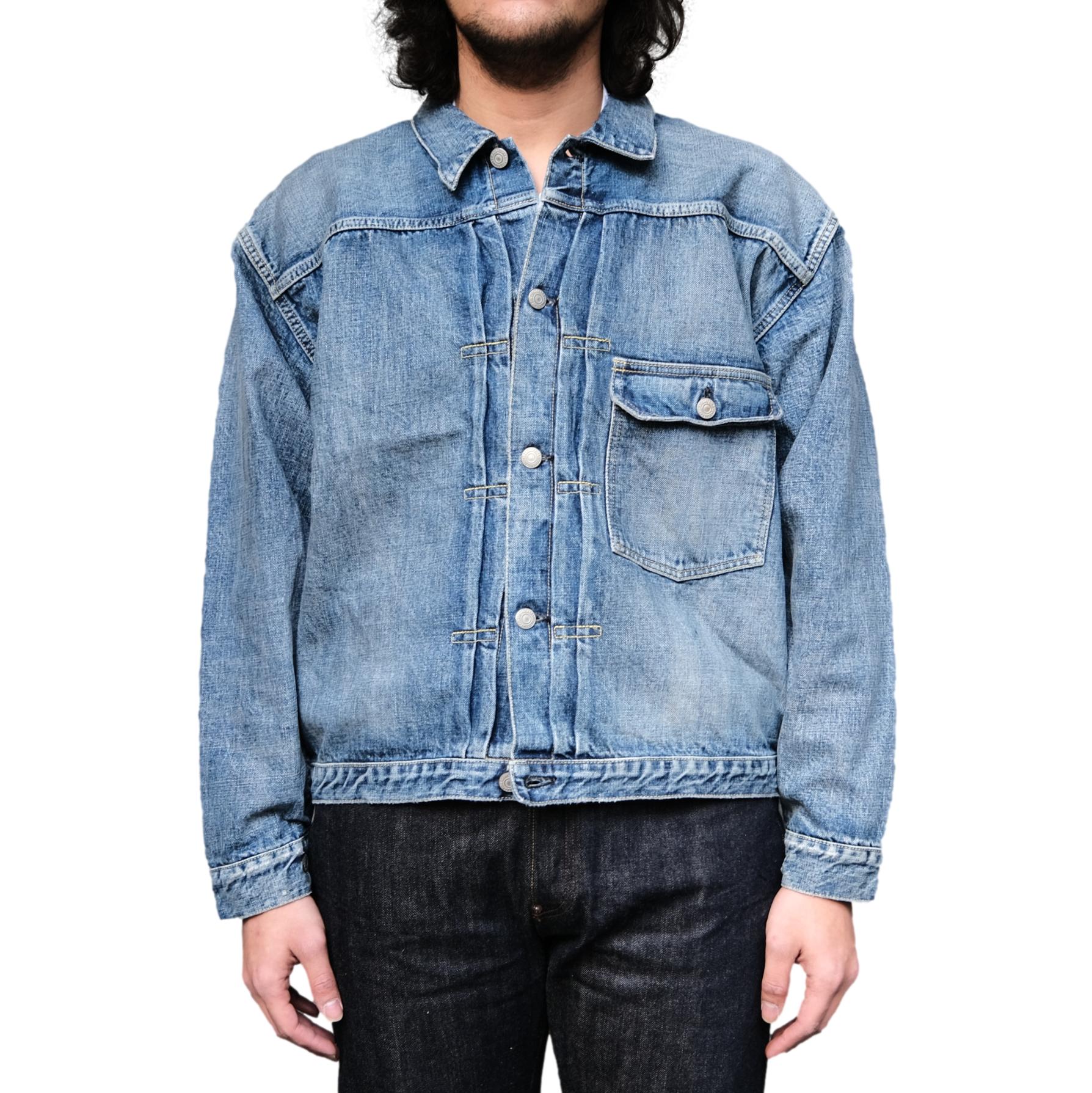 Fullcount "Dartford" Distressed Type 1 Selvedge Jacket