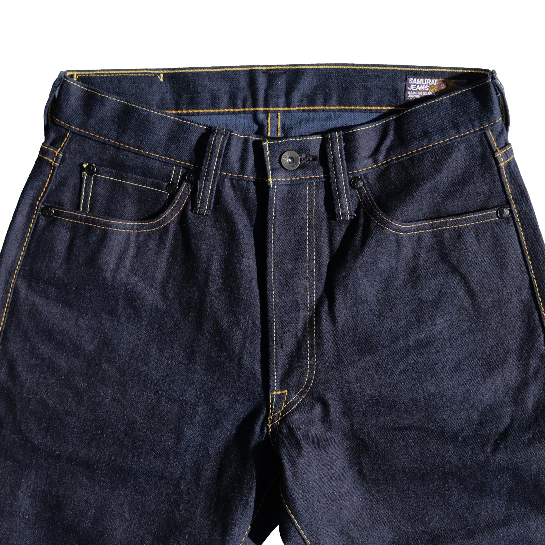 OD+SJ 15oz. "Awa Katana" Double Indigo Selvedge Jeans (Relax Straight)