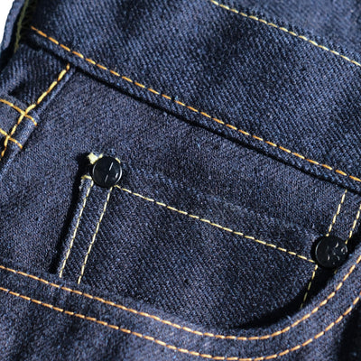 OD+SJ 15oz. "Awa Katana" Double Indigo Selvedge Jeans (Relax Tapered)
