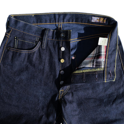 OD+SJ 15oz. "Awa Katana" Double Indigo Selvedge Jeans (Relax Straight)