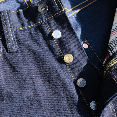 OD+SJ 15oz. "Awa Katana" Double Indigo Selvedge Jeans (Relax Straight)
