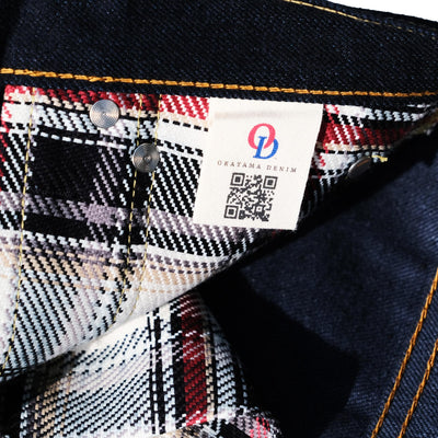 OD+SJ 15oz. "Awa Katana" Double Indigo Selvedge Jeans (Relax Tapered)