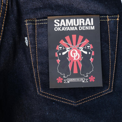 OD+SJ 15oz. "Awa Katana" Double Indigo Selvedge Jeans (Relax Straight)