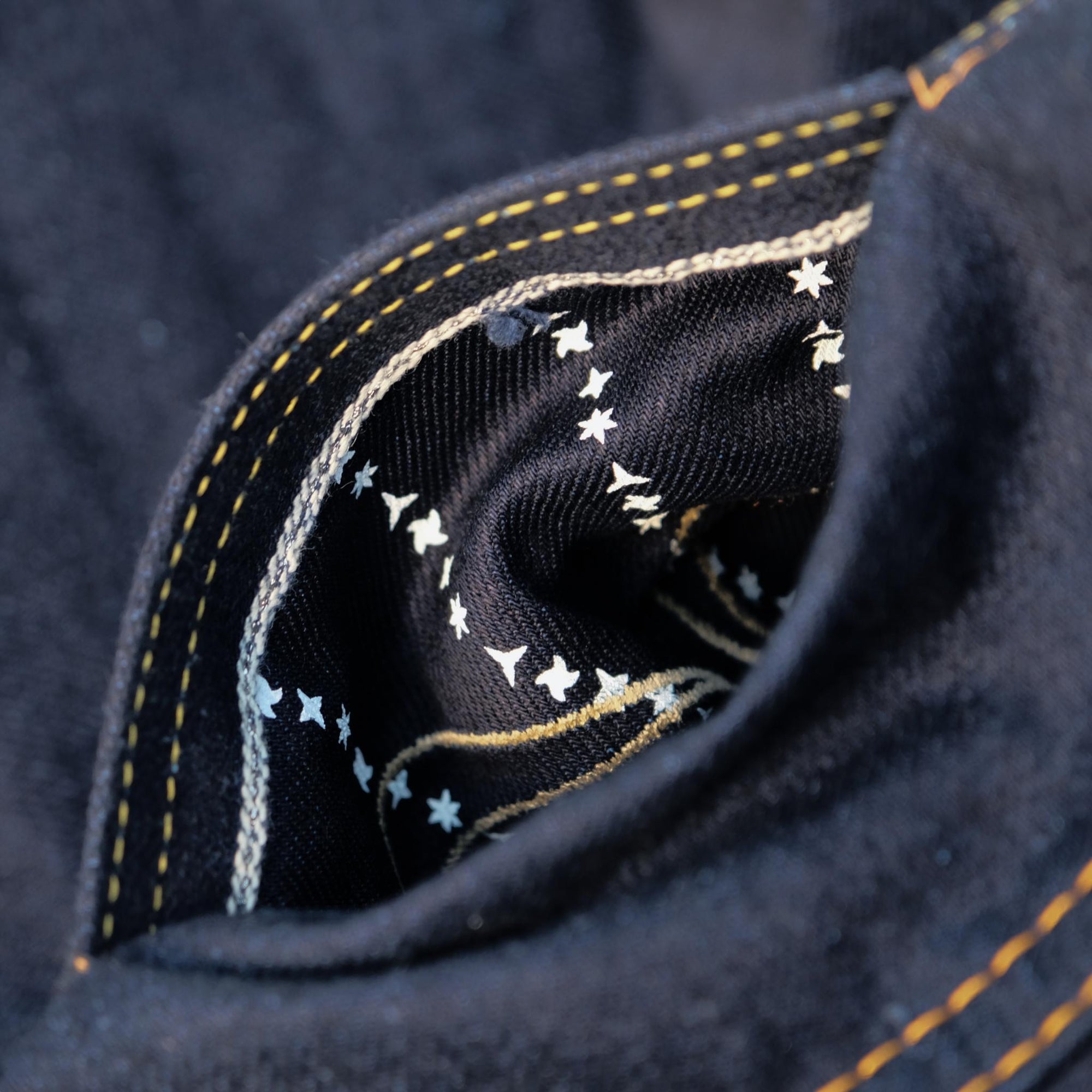 OD+SJ 15oz. "Awa Katana" Double Indigo Selvedge Jeans (Relax Straight)