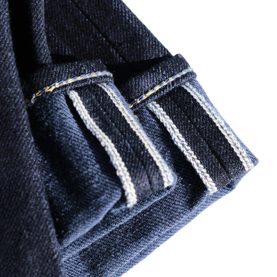 OD+SJ 15oz. "Awa Katana" Double Indigo Selvedge Jeans (Relax Tapered)